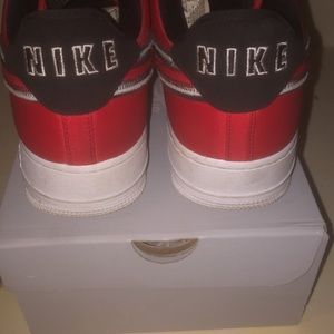 Nike Air Force 1s University Reds